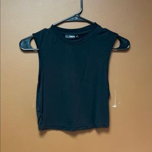 Shein Black Crop Top